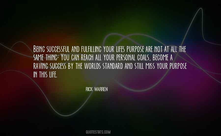 Quotes About Purpose And Success #13383