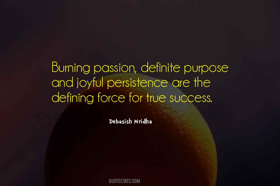 Quotes About Purpose And Success #326910