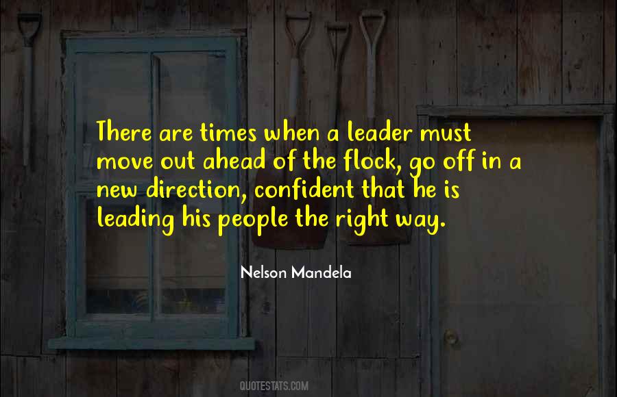 Quotes About Leading The Way #1481363