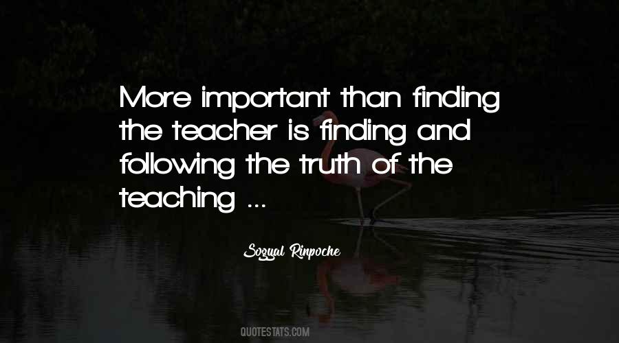 Quotes About Finding The Truth #196616