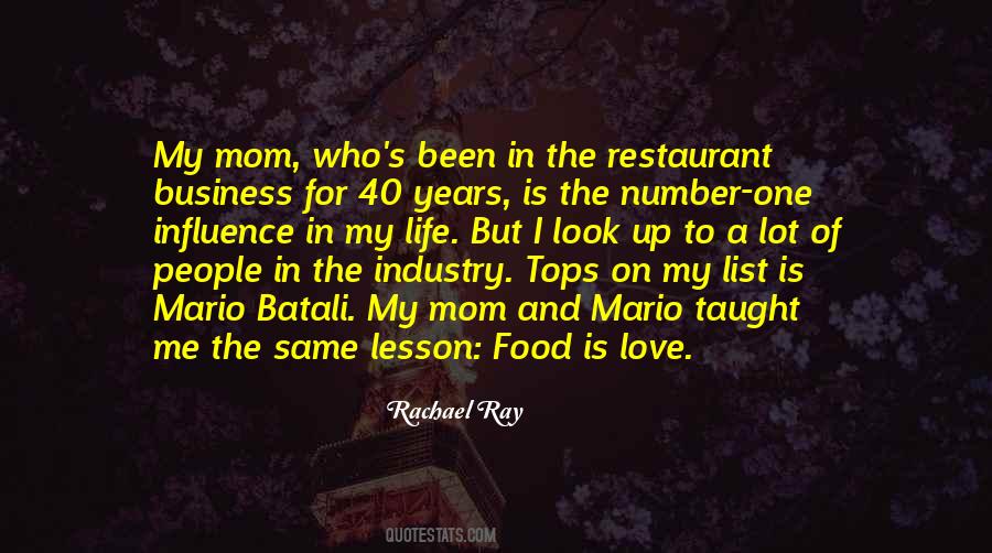 Quotes About The Food Business #642687