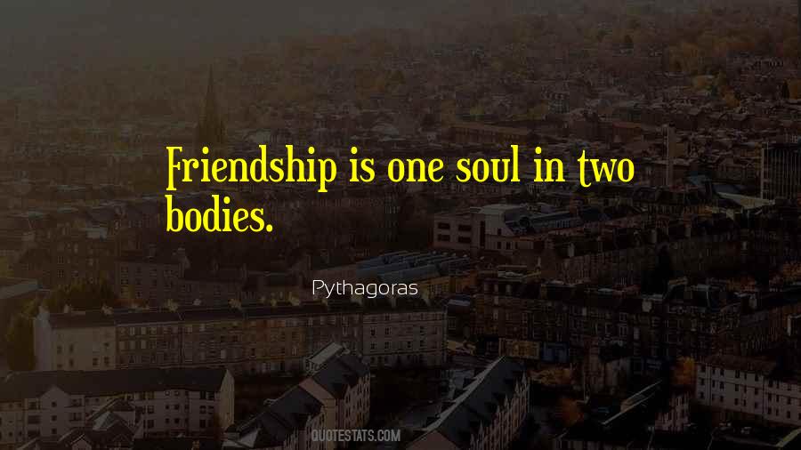 One Soul In Two Bodies Quotes #1335690
