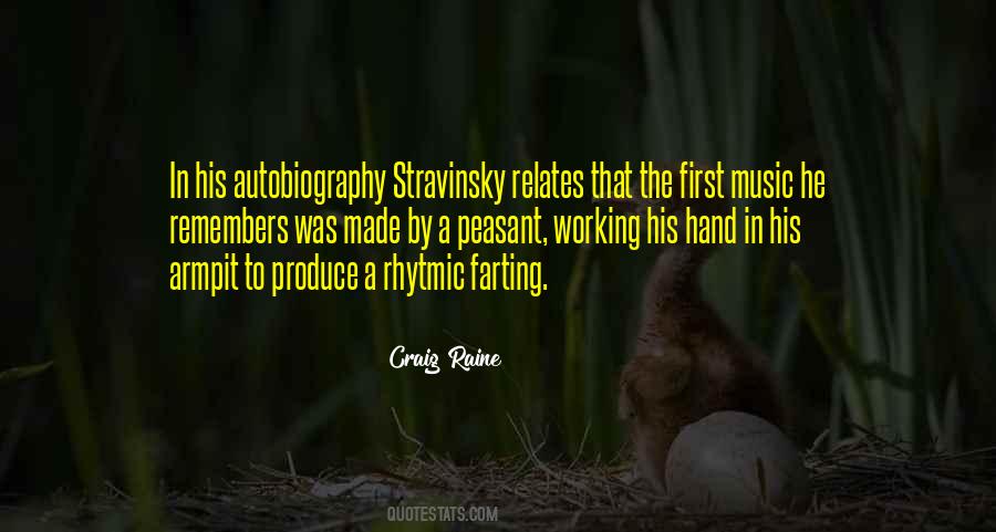 Quotes About Stravinsky #1528039