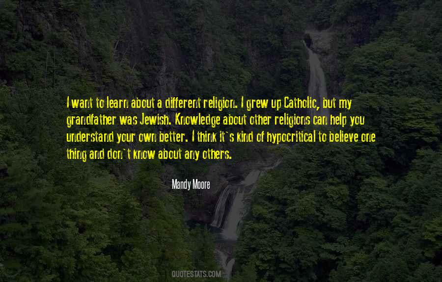 Kind A Religion Quotes #126414