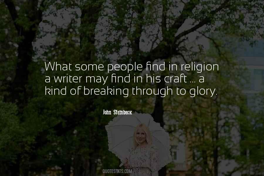 Kind A Religion Quotes #58283