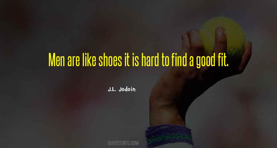 Quotes About Men's Shoes #679476