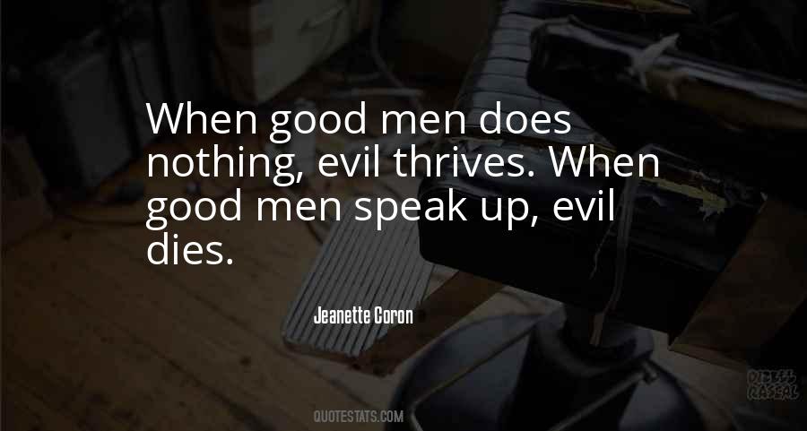 Quotes About Good Men #1002433