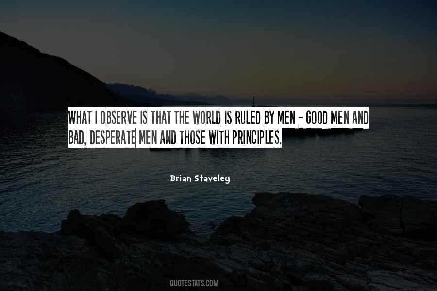 Quotes About Good Men #1196231