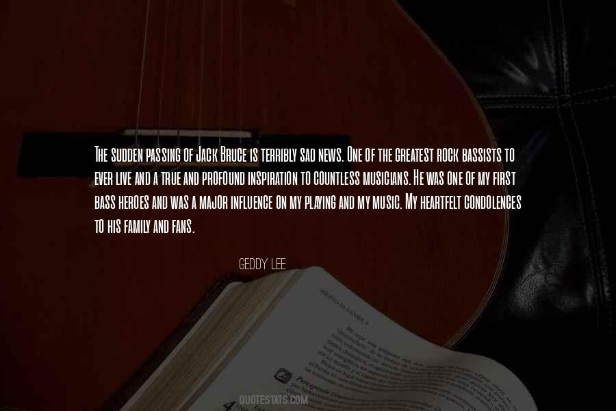Quotes About Music Influence #1194349