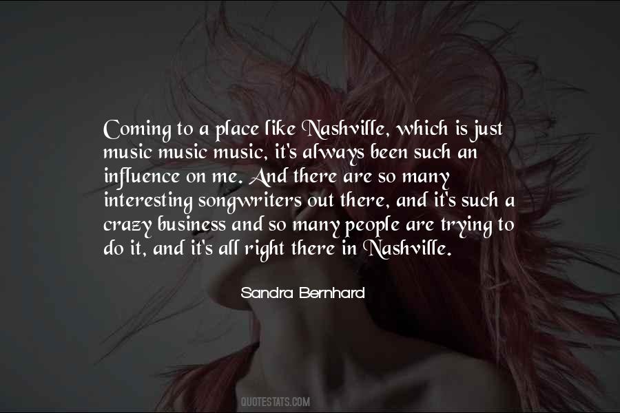 Quotes About Music Influence #121989