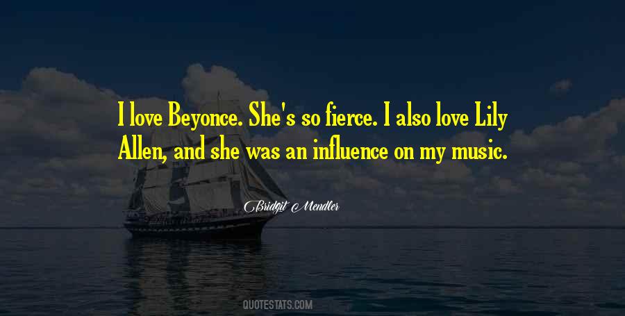 Quotes About Music Influence #1233722