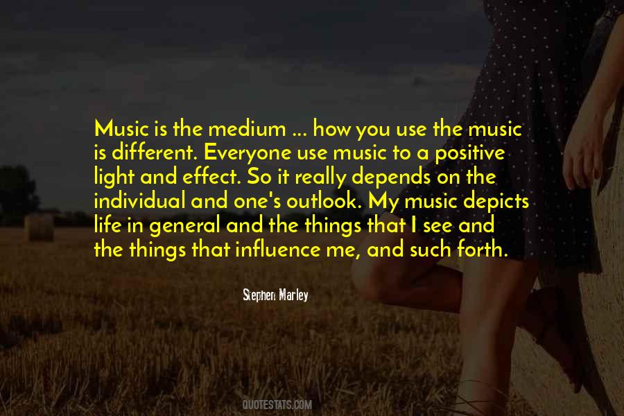 Quotes About Music Influence #151366