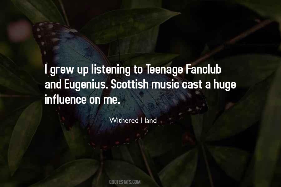 Quotes About Music Influence #250663