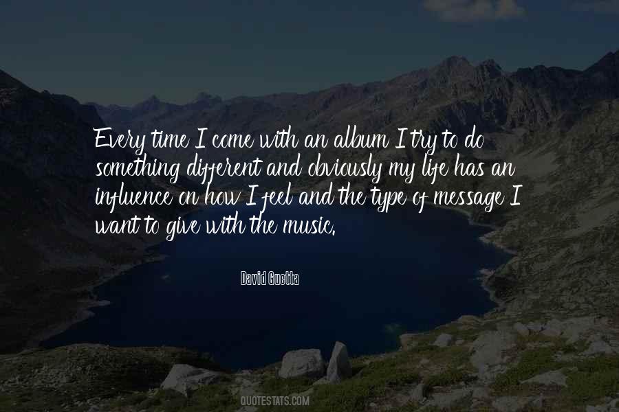 Quotes About Music Influence #909221
