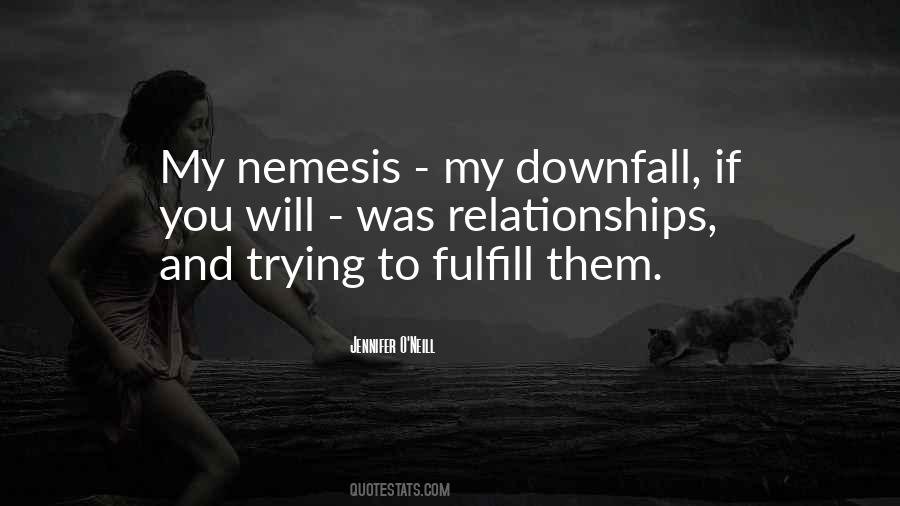 Quotes About Nemesis #1647037