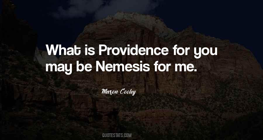 Quotes About Nemesis #937315