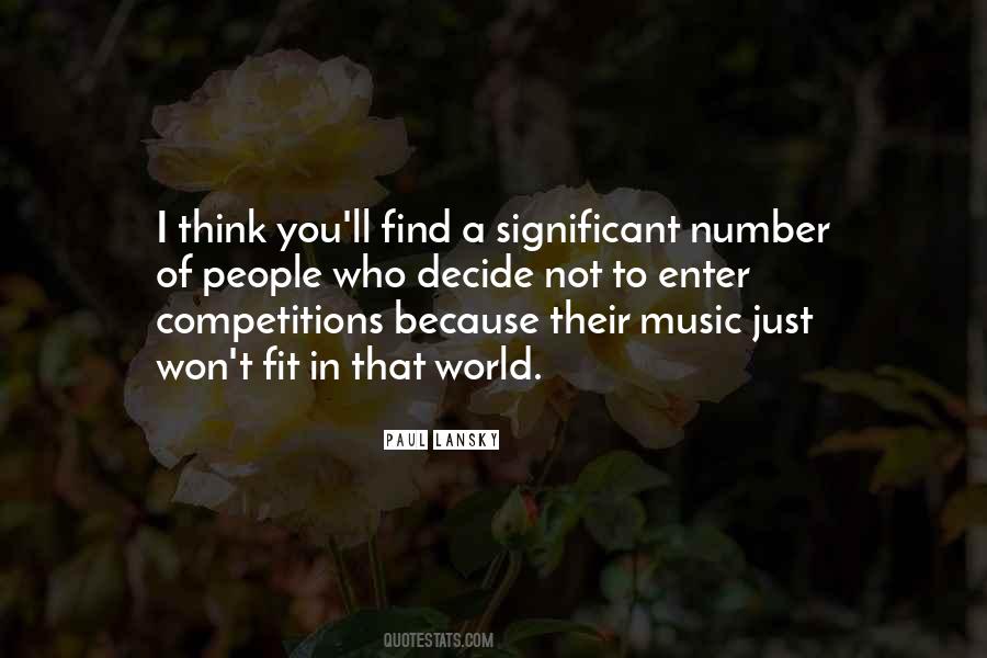 Quotes About Competitions #1255613