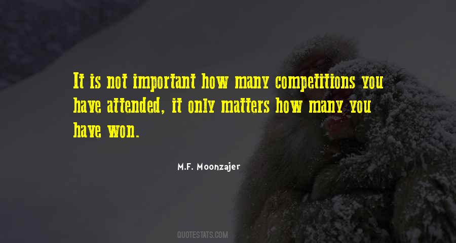 Quotes About Competitions #1486232