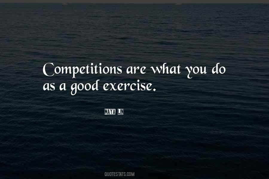 Quotes About Competitions #1501413