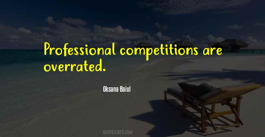 Quotes About Competitions #652582