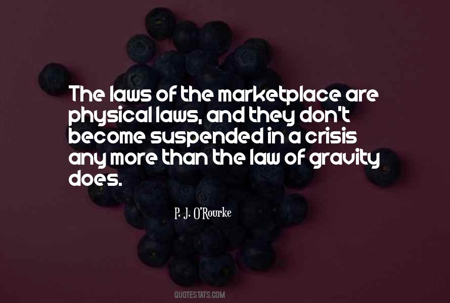 Quotes About Law Of Gravity #593738