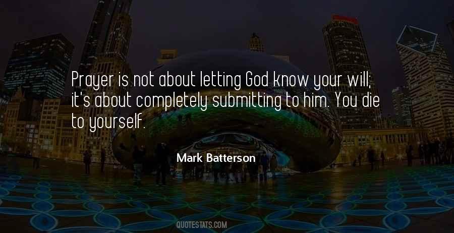 Quotes About Letting God #768144