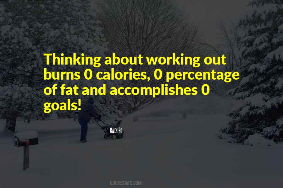 Quotes About Working Out #1123277