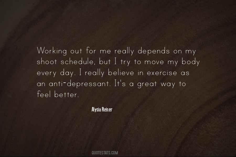 Quotes About Working Out #1224836