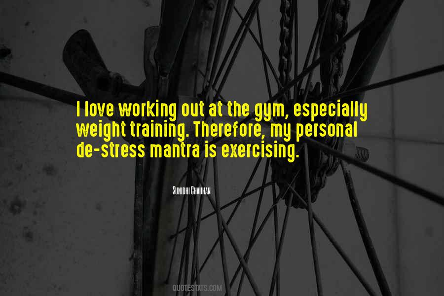 Quotes About Working Out #942447