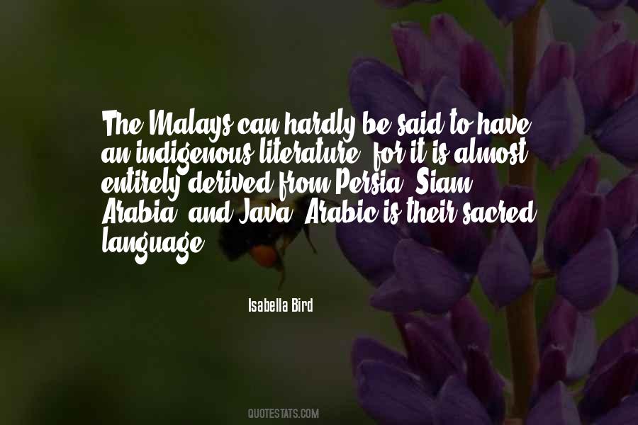 Quotes About Arabic Language #1642019