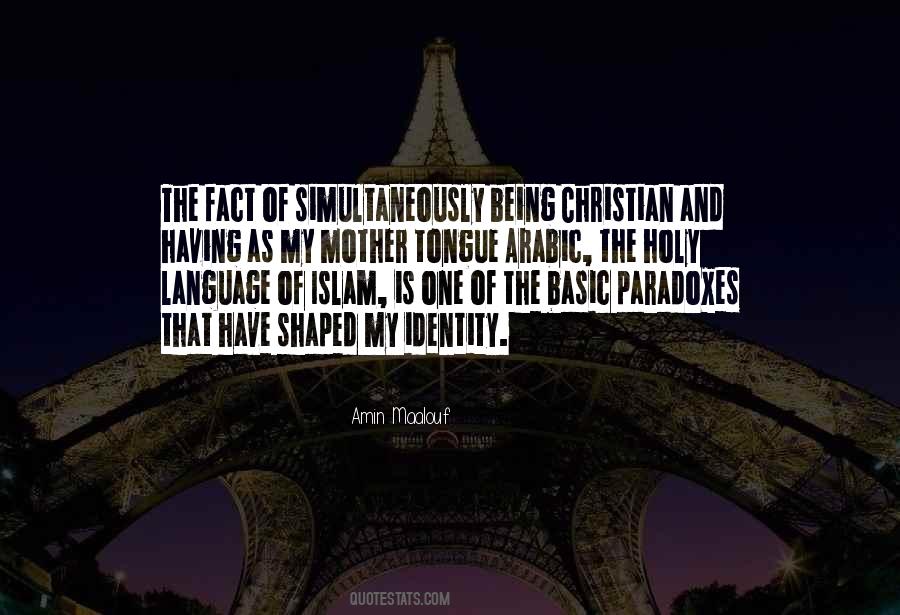 Quotes About Arabic Language #405109