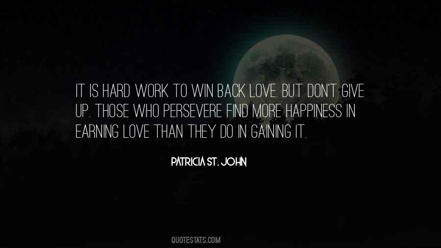 Quotes About Love Hard Work #615796