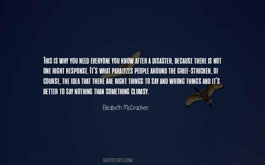 Quotes About Disaster #1714374
