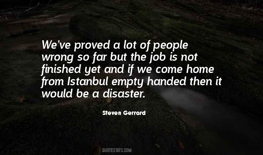 Quotes About Disaster #1756160