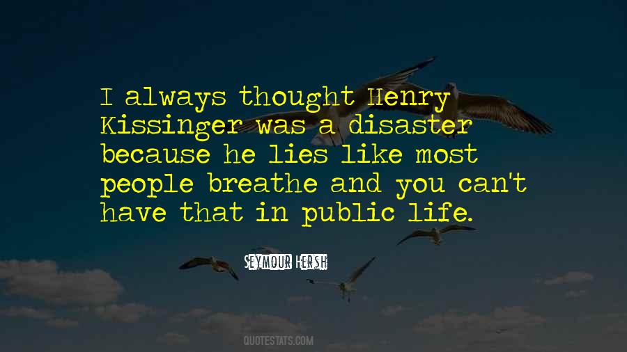Quotes About Disaster #1852383