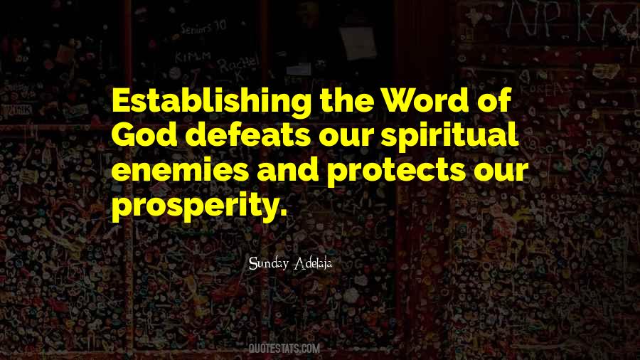 Quotes About Your Enemies Defeat #213868