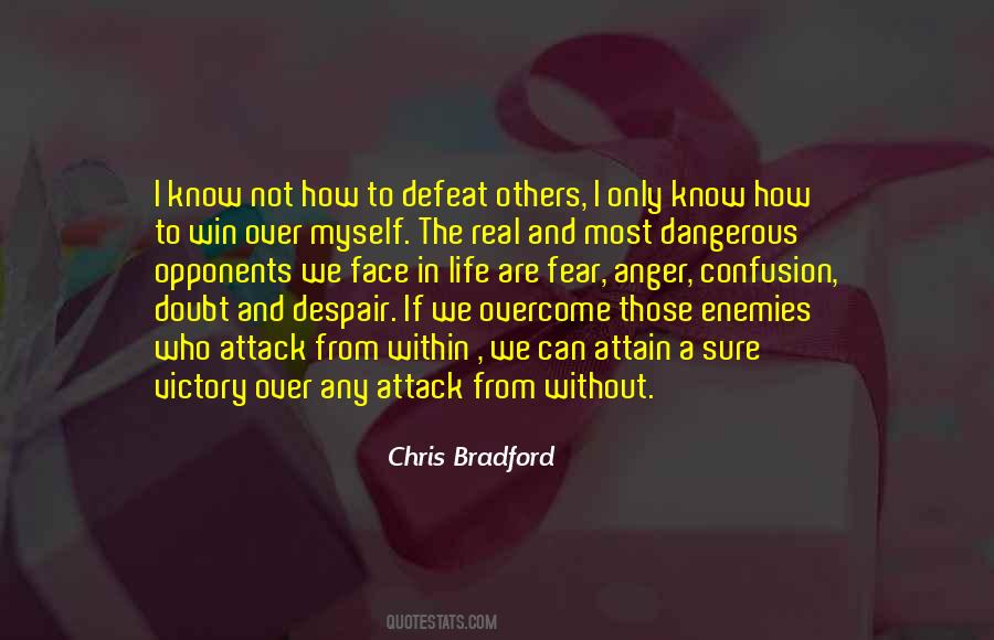 Quotes About Your Enemies Defeat #216616