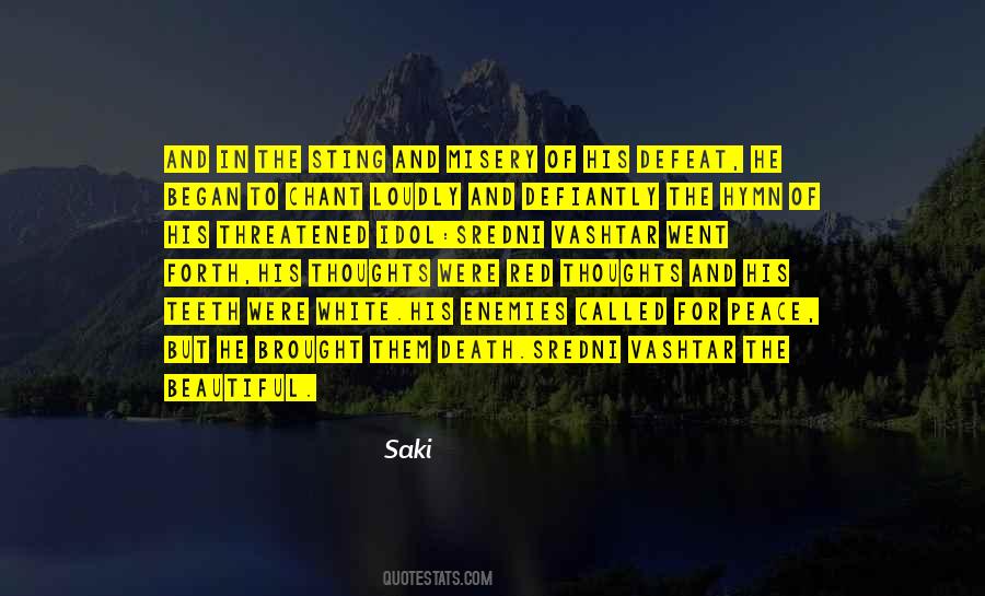 Quotes About Your Enemies Defeat #505182
