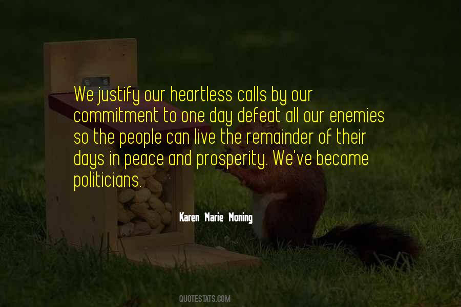 Quotes About Your Enemies Defeat #743006