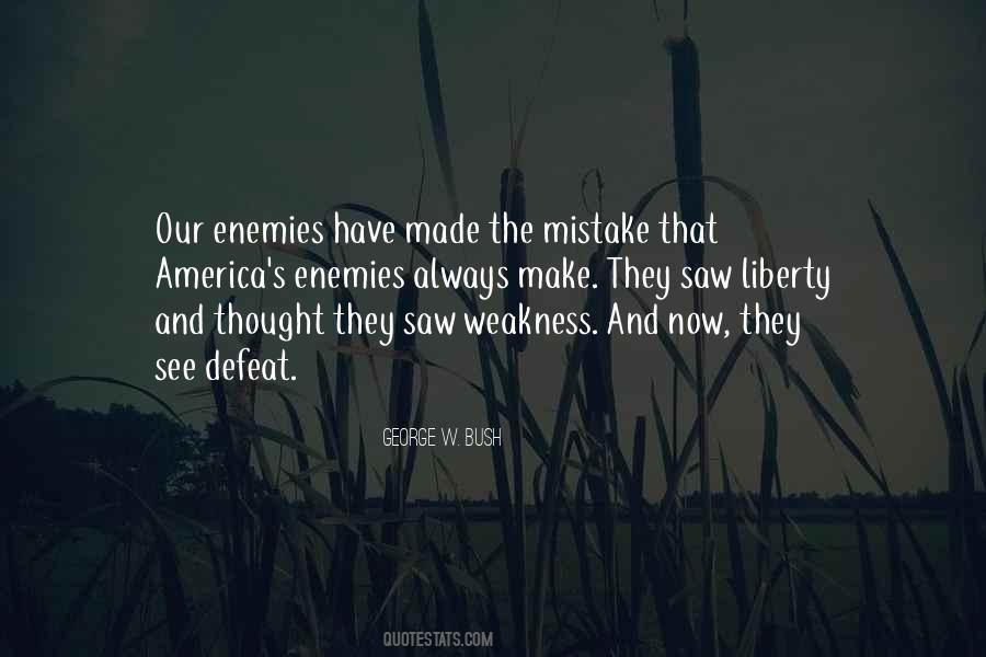 Quotes About Your Enemies Defeat #935483