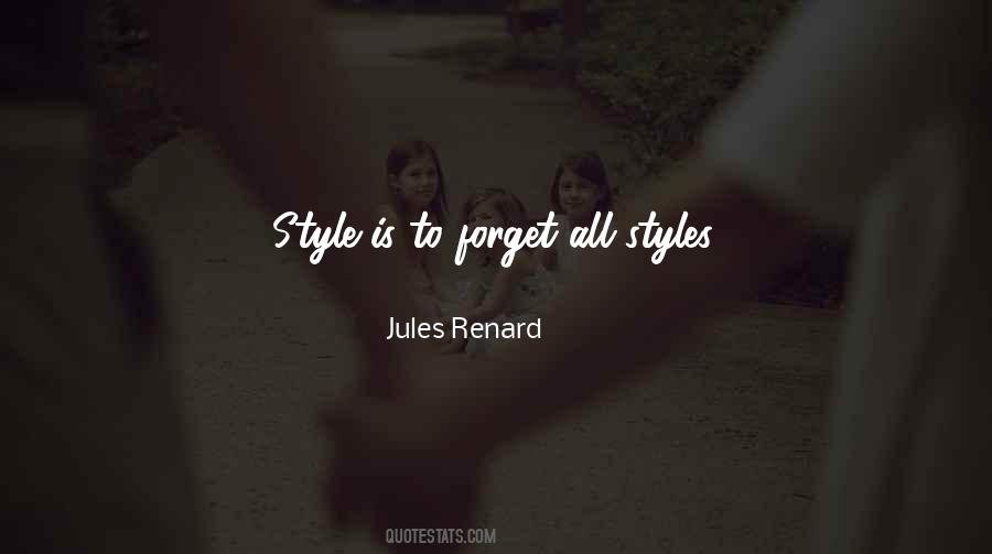 Quotes About Styles Of Writing #1396579