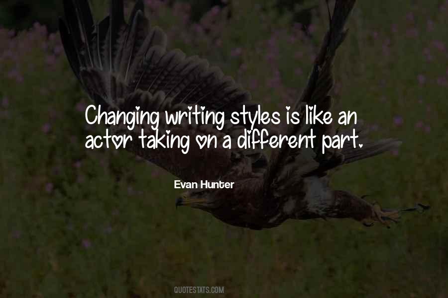 Quotes About Styles Of Writing #207973