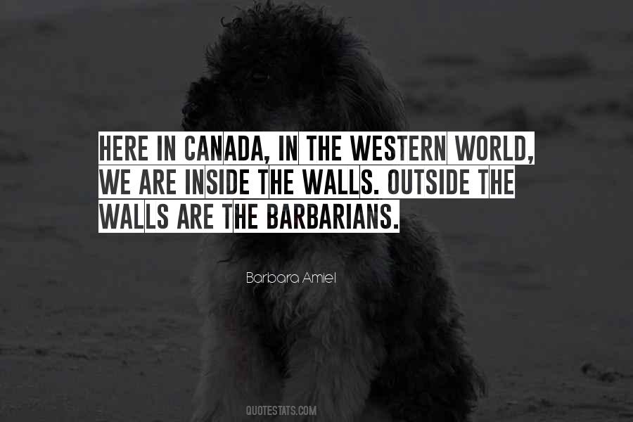 Quotes About Western Canada #1054495