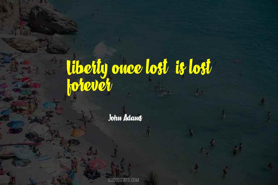 Lost Forever Quotes #1410802