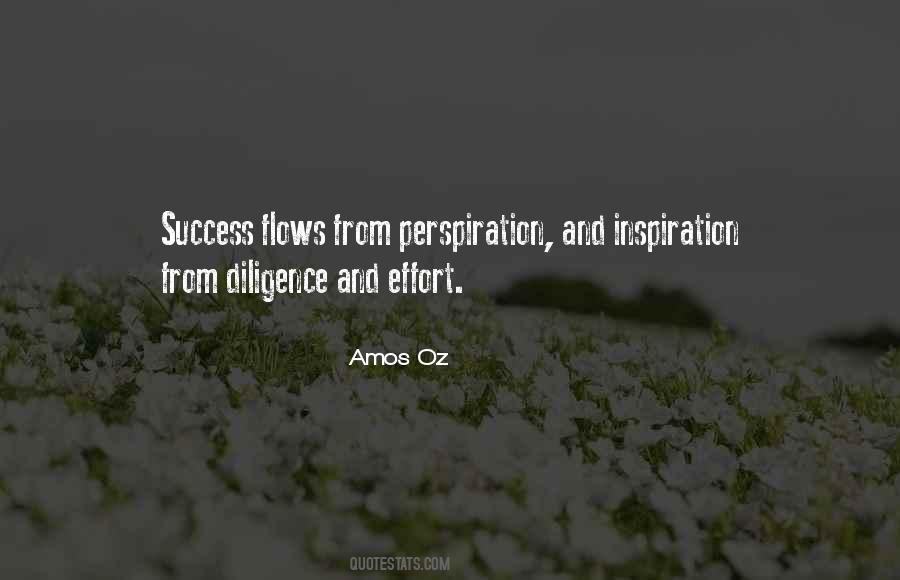 Quotes About Perspiration #897056