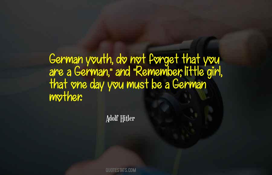 Quotes About The Hitler Youth #1409664