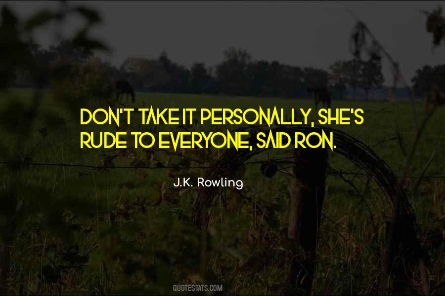 Ron Ron Quotes #23176