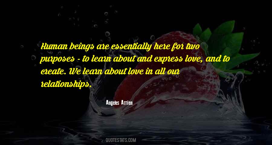 We Are Human Beings Quotes #111632