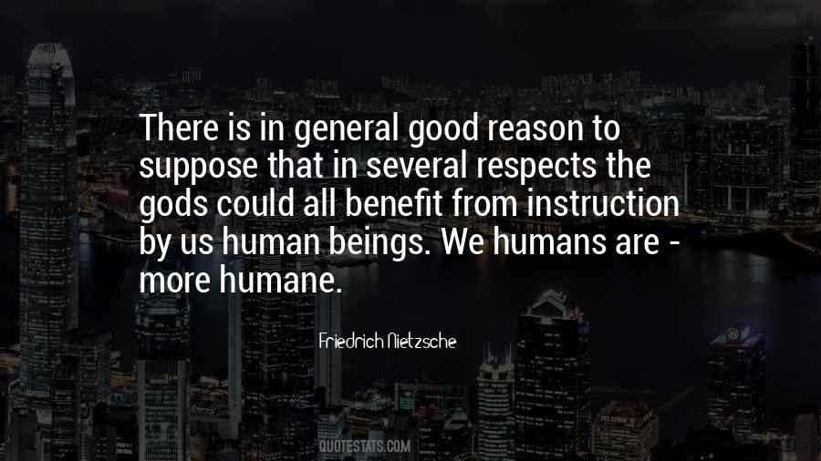 We Are Human Beings Quotes #141729