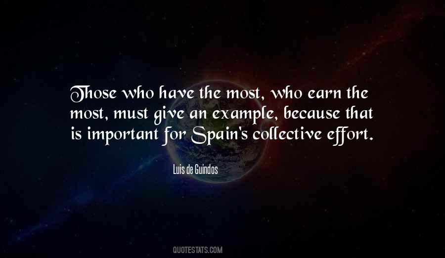 Quotes About Collective Effort #1353634